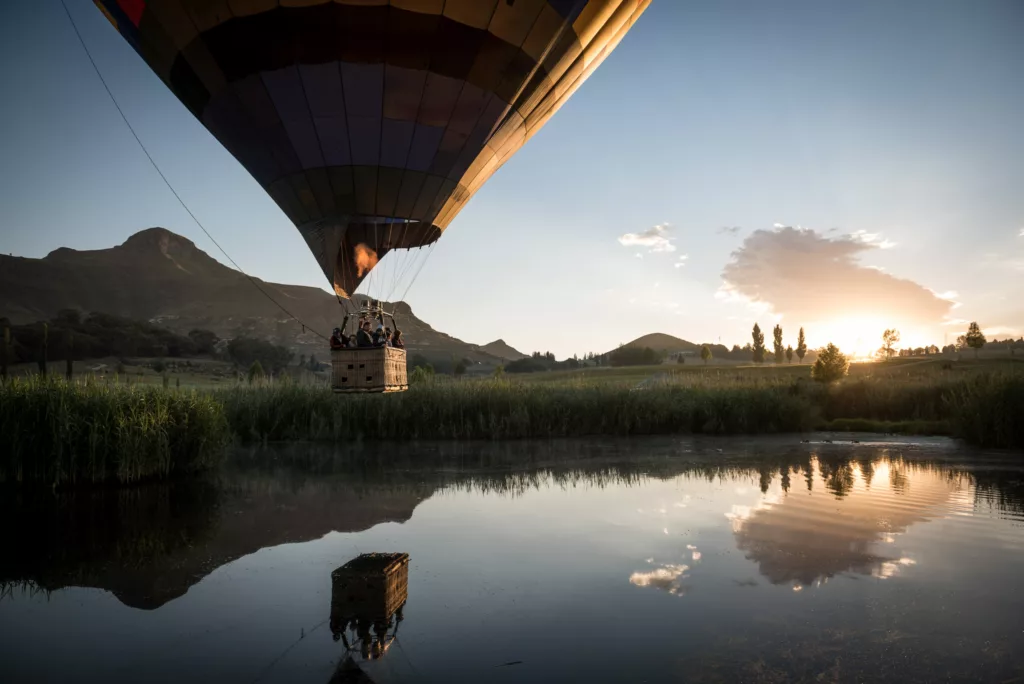 Hot Air Balloon (sunrise flight)