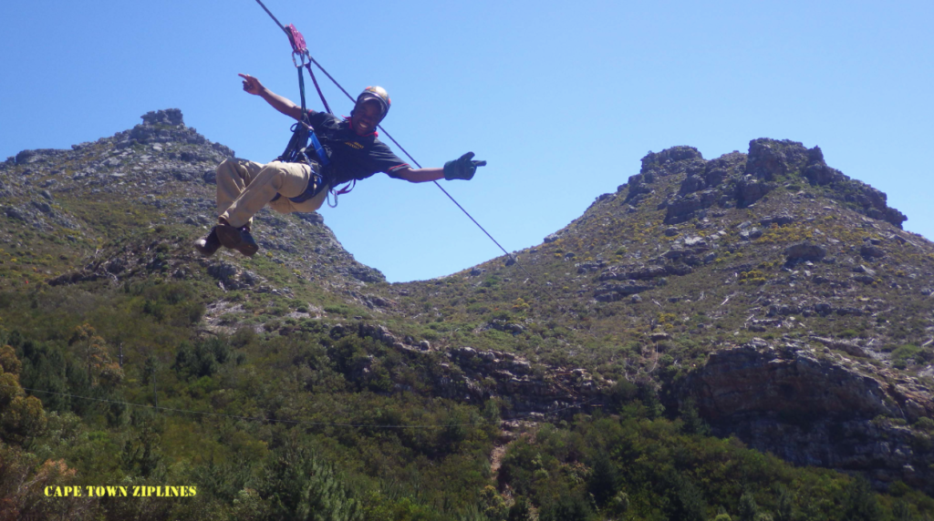Ziplining in Cape Town