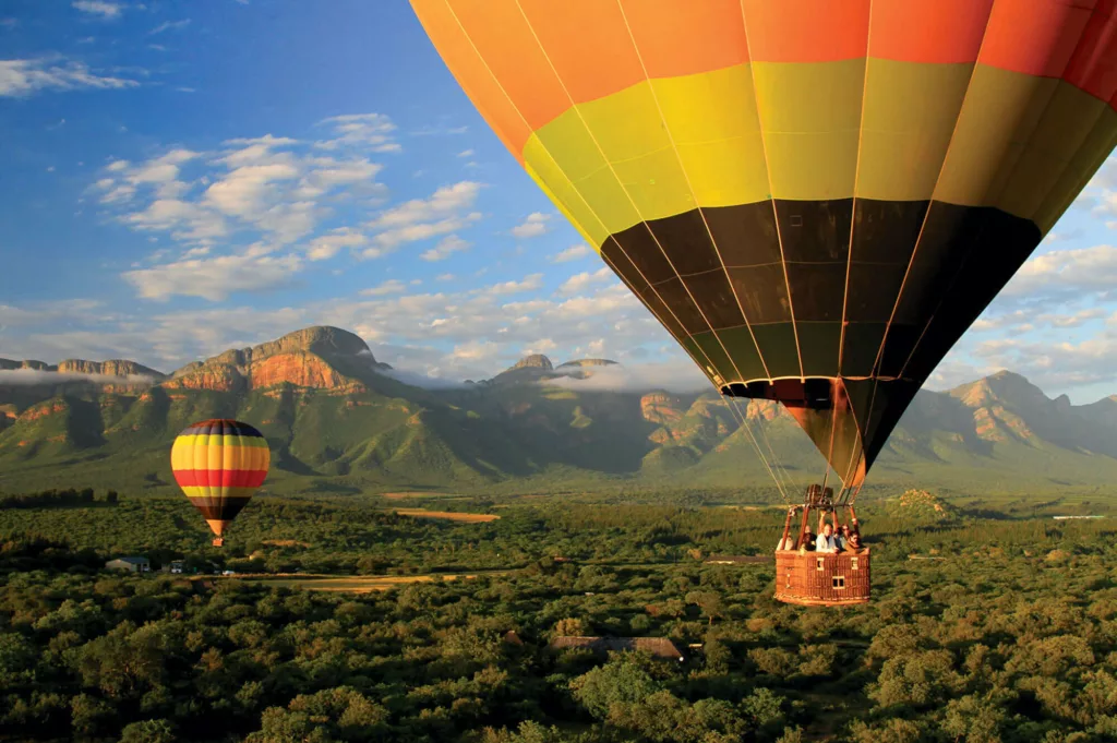 Hot Air Balloon (sunrise flight)